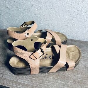 Blowfish Sandal Women's Size 11  Malibu Munich Adjustable Buckle Strap